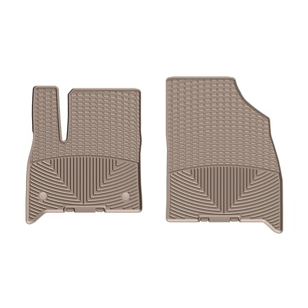 Weathertech Front Rubber Mats, W499TN W499TN
